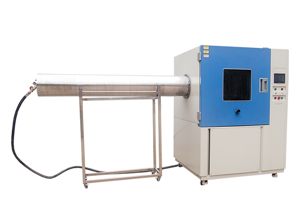 Prueba de pulverización de agua y polvo IP66K con equipo de prueba LIB