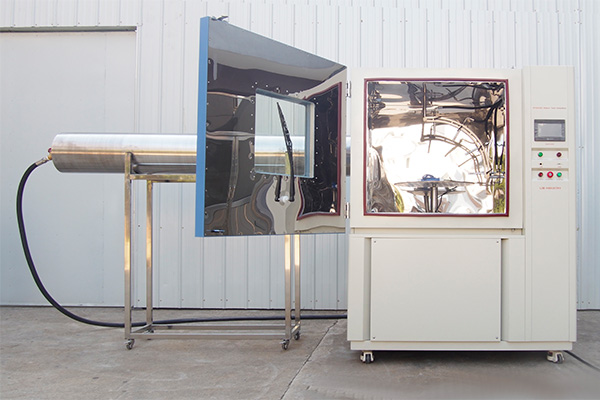 El sistema de doble boquilla de la cámara de prueba IP69K: doble potencia para cumplimiento IPX6K e IPX9K