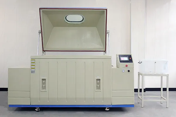 Evaluación de tratamientos de superficie en piezas industriales utilizando la cámara de pulverización de sal ASTM G85