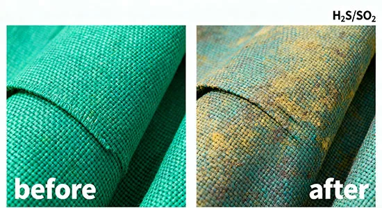 Pruebas de solidez del color del gas corrosivo: cómo las cámaras de gas nocivo garantizan un rendimiento confiable para textiles