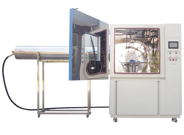 Equipo de prueba impermeable LIB Industry IP69 con niveles integrados IPX6K e IPX9K